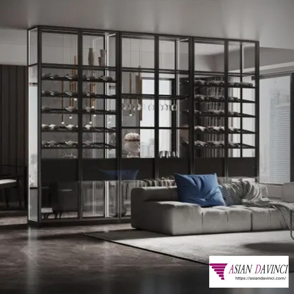 High-End Custom Smart Cabinet Bookcase Wardrobe – Luxury and Innovation Combined