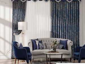 ستائر غرفة المعيشة – ستائر نوافذ أنيقة وعالية الجودة