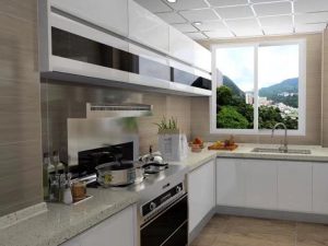 خزانة المطبخ الأوروبية للتجارة الخارجية – الأناقة والوظائف للمنازل الحديثة