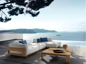 L-Shaped Corner Sofa with Left Armrest and Table – The Perfect Combination of Style and Comfort