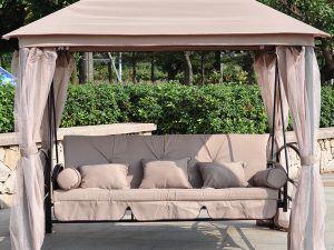 Outdoor Double Swinging Gate – Elegant and Secure Entrance for Your Property