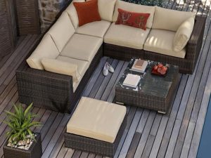 Living Room Imitation Rattan Furniture – Style and Durability for Modern Spaces