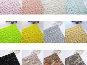 3D Wall Stickers Self-adhesive Panels