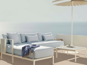 Model 3120# L Shape Corner Sofa + Table – Comfort and Style for Modern Living