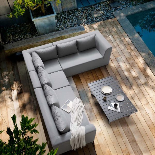 Outdoor Sofa and Coffee Table Combination – Perfect for Garden and Patio Relaxation