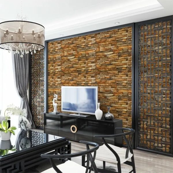 House Decoration 3D PVC Wall