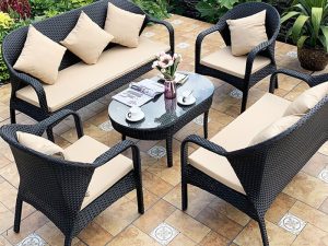 Rattan Sofa – Perfect for Hotels and Homestays