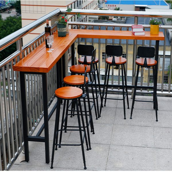 Lounging Balcony Bar Table - Stylish and Functional Outdoor Furniture