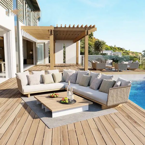 Outdoor Vine Sofa – A Perfect Blend of Comfort and Nature-Inspired Design