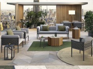 Nordic Outdoor Leisure Sofa – Stylish and Comfortable for Any Outdoor Space