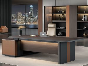 مجموعة مكتب وكرسي الرئيس الفاخرة - مثالية للمكاتب التنفيذية وغرف الضيوف في الفنادق ذات الخمس نجوم