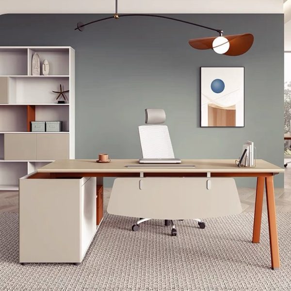 Simple Wind Boss Table – Minimalist Elegance for the Modern Executive