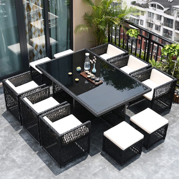 Outdoor Casual Dining Table and Chair Set – Perfect for Relaxed Outdoor Living