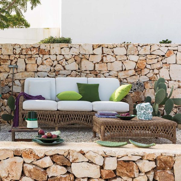 Outdoor rattan sofa