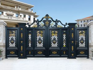 Chinese-Style Aluminum Gate – Elegance Meets Durability