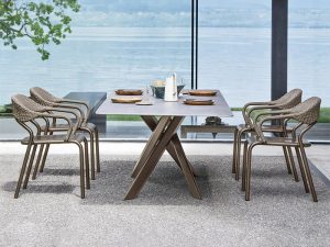 Outdoor Balcony Rope Dining Chair – A Perfect Blend of Style and Comfort