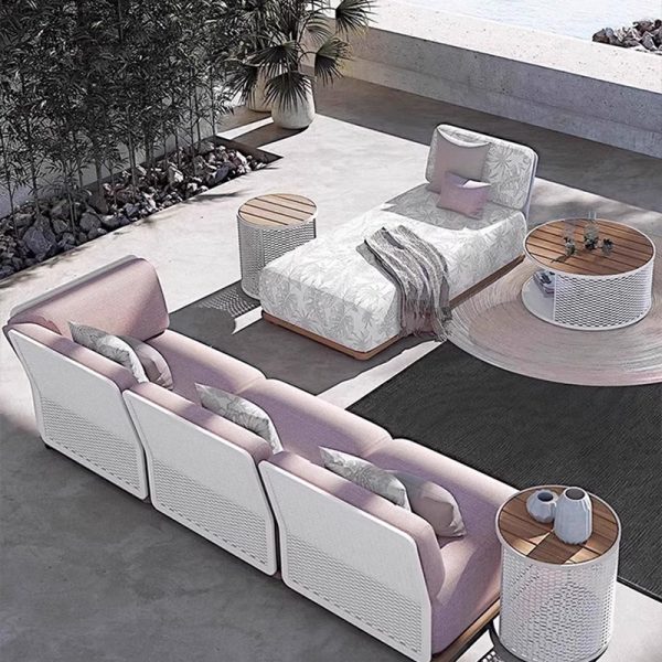 Outdoor Leisure Corner Sofa – Luxury Comfort for Your Outdoor Spaces