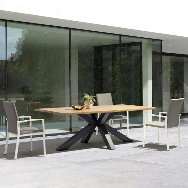 Youlan Outdoor Garden Aluminum Alloy Table and Chair Set – Durable and Stylish Outdoor Furniture