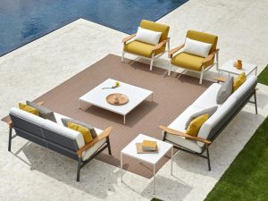 Outdoor Nordic Budo Sofa Combination – Elegant and Comfortable for Modern Spaces