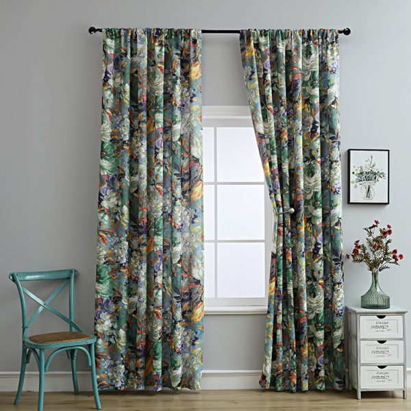 American Print Curtain – Classic Elegance for Your Home