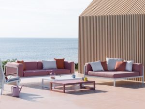 Nordic Outdoor Sofa – Minimalist Comfort for Luxury Outdoor Living