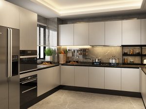 All-Aluminum Kitchen Cabinet - Durable and Stylish Storage Solution