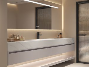 خزانة حمام ذكية عالية الجودة من Rock Plate - تجمع بين الفخامة والابتكار