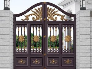 Chinese-Style Villa Gate – A Grand Entrance with Traditional Elegance