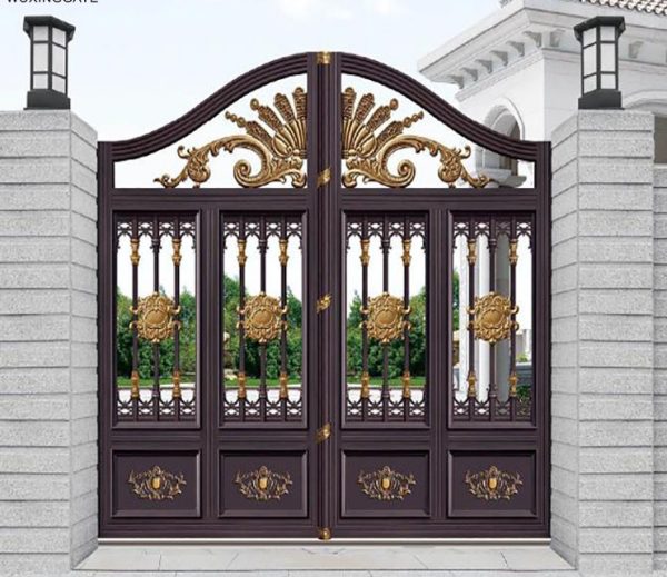 Chinese-Style Villa Gate – A Grand Entrance with Traditional Elegance