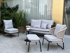 Nordic Outdoor Sofa – Elegant Comfort for Your Outdoor Space