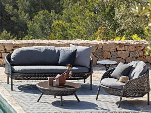 Nordic Outdoor Rattan Sofa – Elegant and Comfortable for Outdoor Spaces