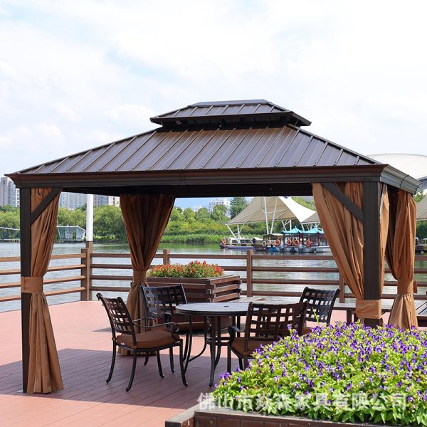 Villa Pavilion European Casual Gazebo – The Perfect Blend of Elegance and Comfort