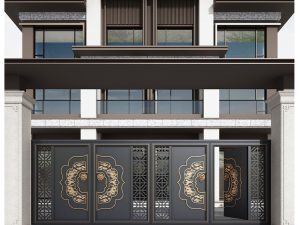 Aluminum Art Villa Courtyard Door – Elegance and Security for Your Luxury Home