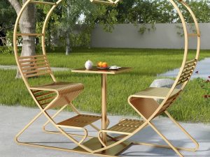 Outdoor Love Autumn Qianchang Chair – Elegance and Comfort for Your Outdoor Space