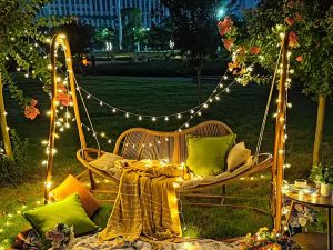 Ribbon Basket Chair – A Blend of Elegance and Comfort for Luxury Interiors