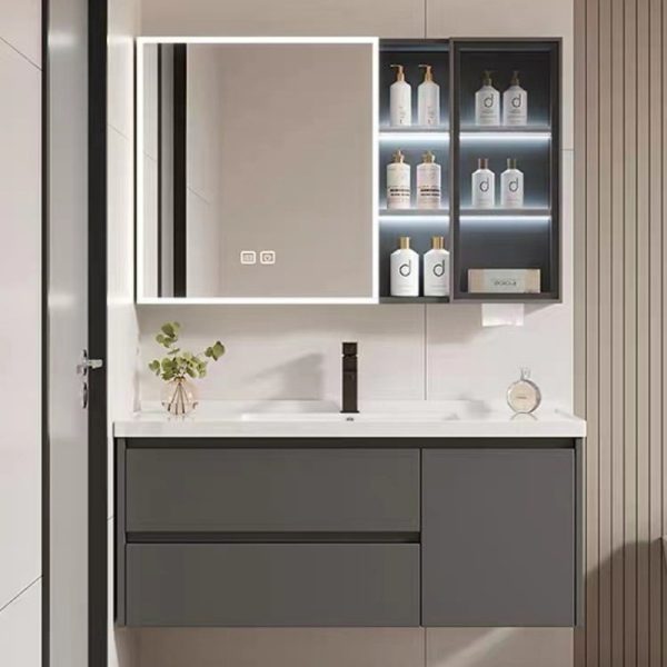 Intelligent Washbasin Bathroom Cabinet - Smart and Elegant Storage Solution