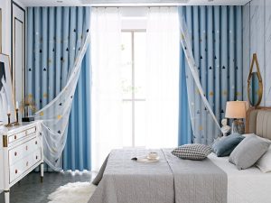 Integrated Double-Layer Curtain – Elegant and Versatile Design