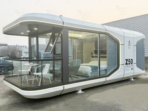 منزل متنقل خارجي – معيشة متنقلة أنيقة ومتعددة الاستخدامات