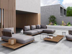 Outdoor Courtyard Sofa – Luxury and Comfort for Your Outdoor Space