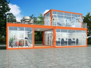 منزل الحاويات – حل معيشة عصري ومتعدد الاستخدامات