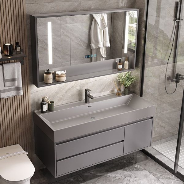 Combination Bathroom Cabinet - Elegant and Functional Storage Solution