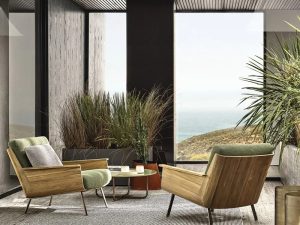 Nordic Outdoor Teak Sofa – Timeless Elegance and Durability for Your Outdoor Space