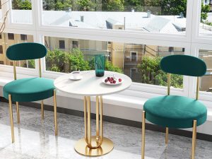 طاولة جانبية فاخرة من روك بليت – مزيج مثالي من الرقي والمتانة