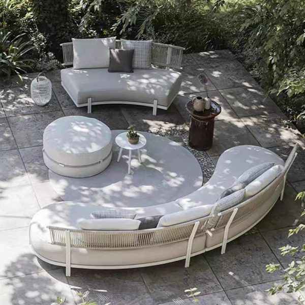 Nordic Outdoor Garden Sofa – Elegance and Comfort for Your Outdoor Space