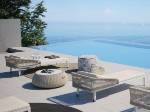 Outdoor Lounge Lying Bed – Stylish Comfort for Your Outdoor Space