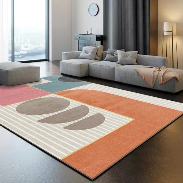 Nordic Simple Geometric Carpet - Modern Elegance for Your Living Space