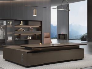 High-End Chairman & Boss Desk – A Statement of Power and Elegance