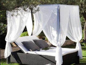 Lying Bed Rattan Chair Sofa – Luxurious Comfort for Indoor and Outdoor Spaces