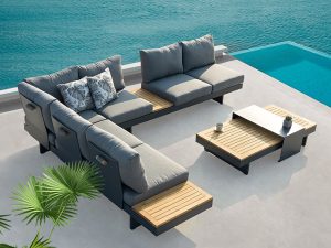 Garden Homestay Recreational Sofa – Luxurious Comfort for Outdoor Living