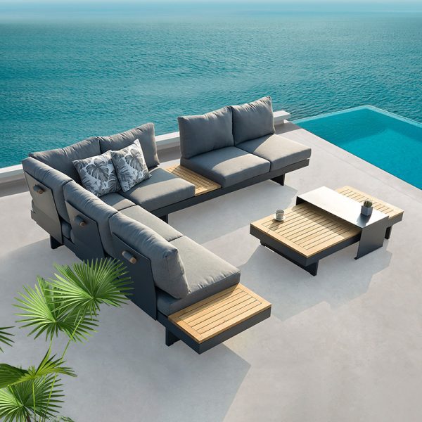 Garden Homestay Recreational Sofa – Luxurious Comfort for Outdoor Living